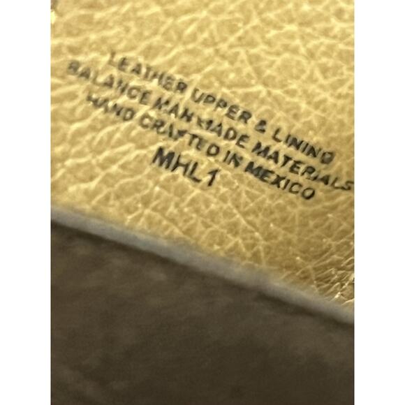 Born Wedge Sandals Womens Size 9 Brown Leather Platform Buckle Woven W82314 - Picture 9 of 13